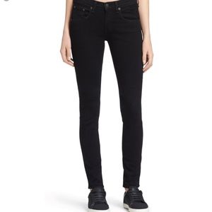 Black Rag and Bone Skinny Stretch Jeans